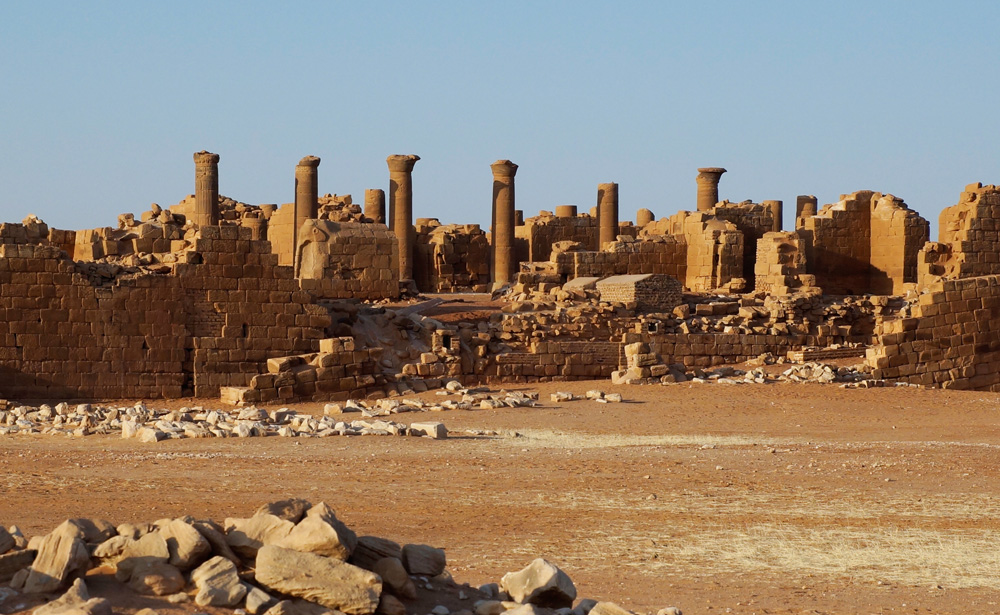 The site of Musawwarat: Excavating in the Great Enclosure; copyright: Claudia Näser